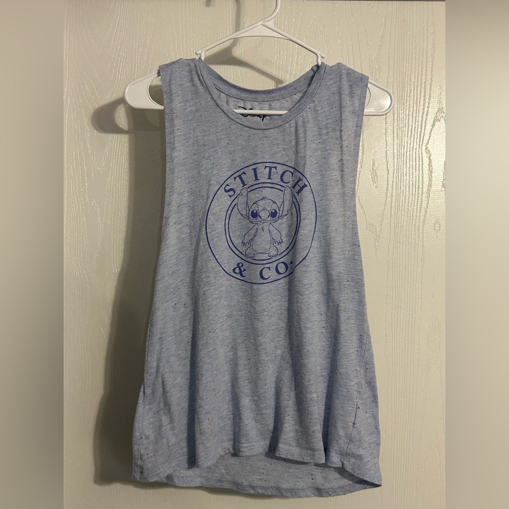 Disney | Blue Stitch Tank Top | Size Small